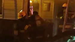 Watch: Two Philadelphia Firefighters Pulled out of House Fire Watch: Two Philadelphia Firefighters Pulled out of House Fire