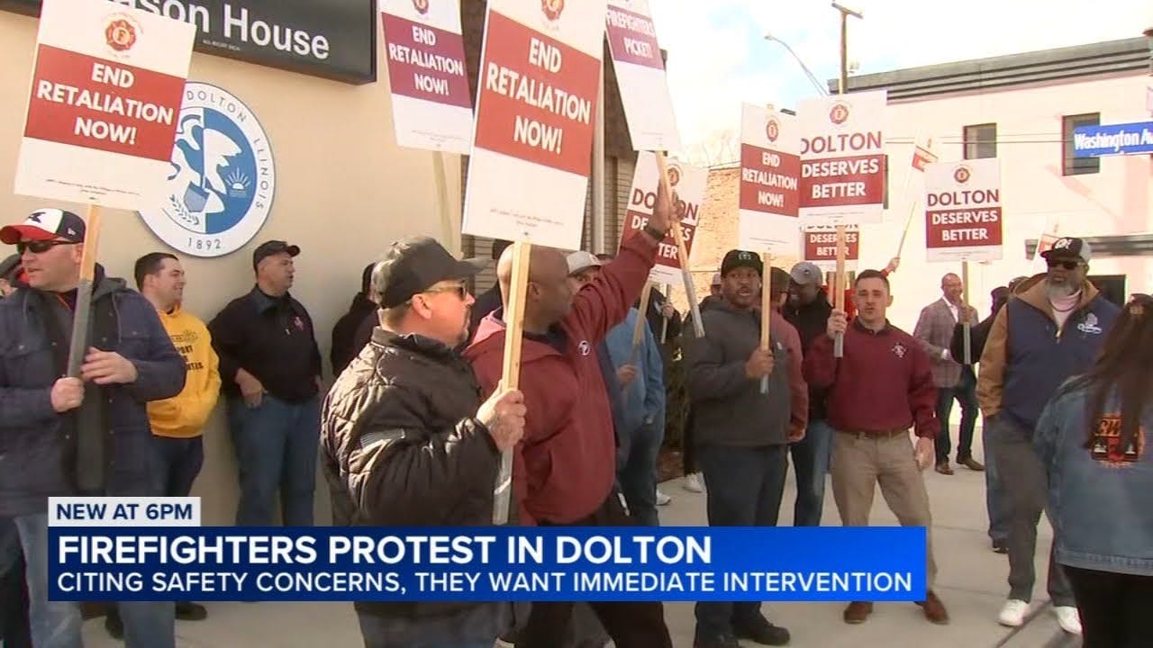 Dolton, IL, Firefighters Challenge Interim Chief Not Qualified