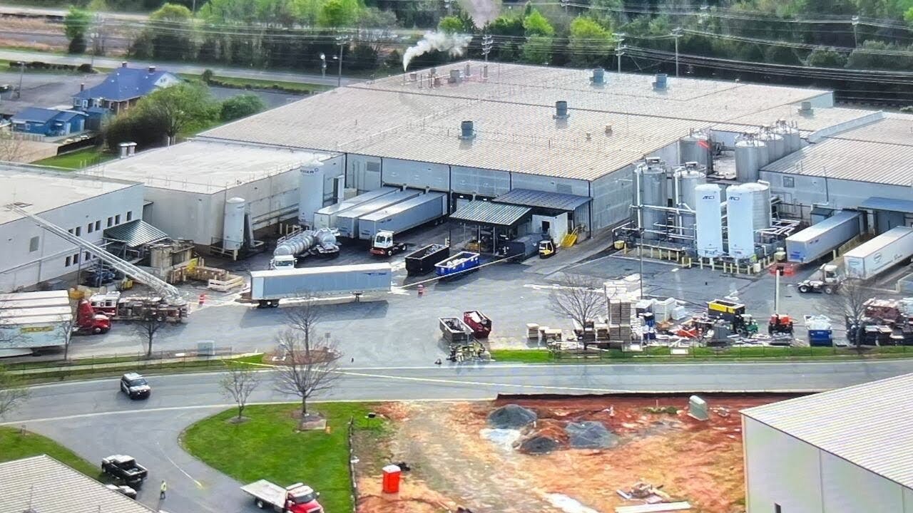 1 killed, 1 hurt in tanker explosion at Mooresville beverage plant | WSOC-TV