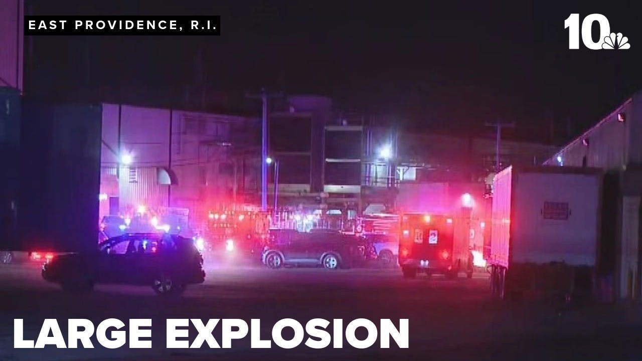Blast in East Providence, RI Plant Leaves 13 Hurt