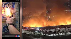 New video appears to show start of SoCal warehouse fire, may reveal motive New video appears to show start of SoCal warehouse fire, may reveal motive