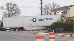 Two Hurt after Rig Slams into Building in Clifton, NJ Two Hurt after Rig Slams into Building in Clifton, NJ