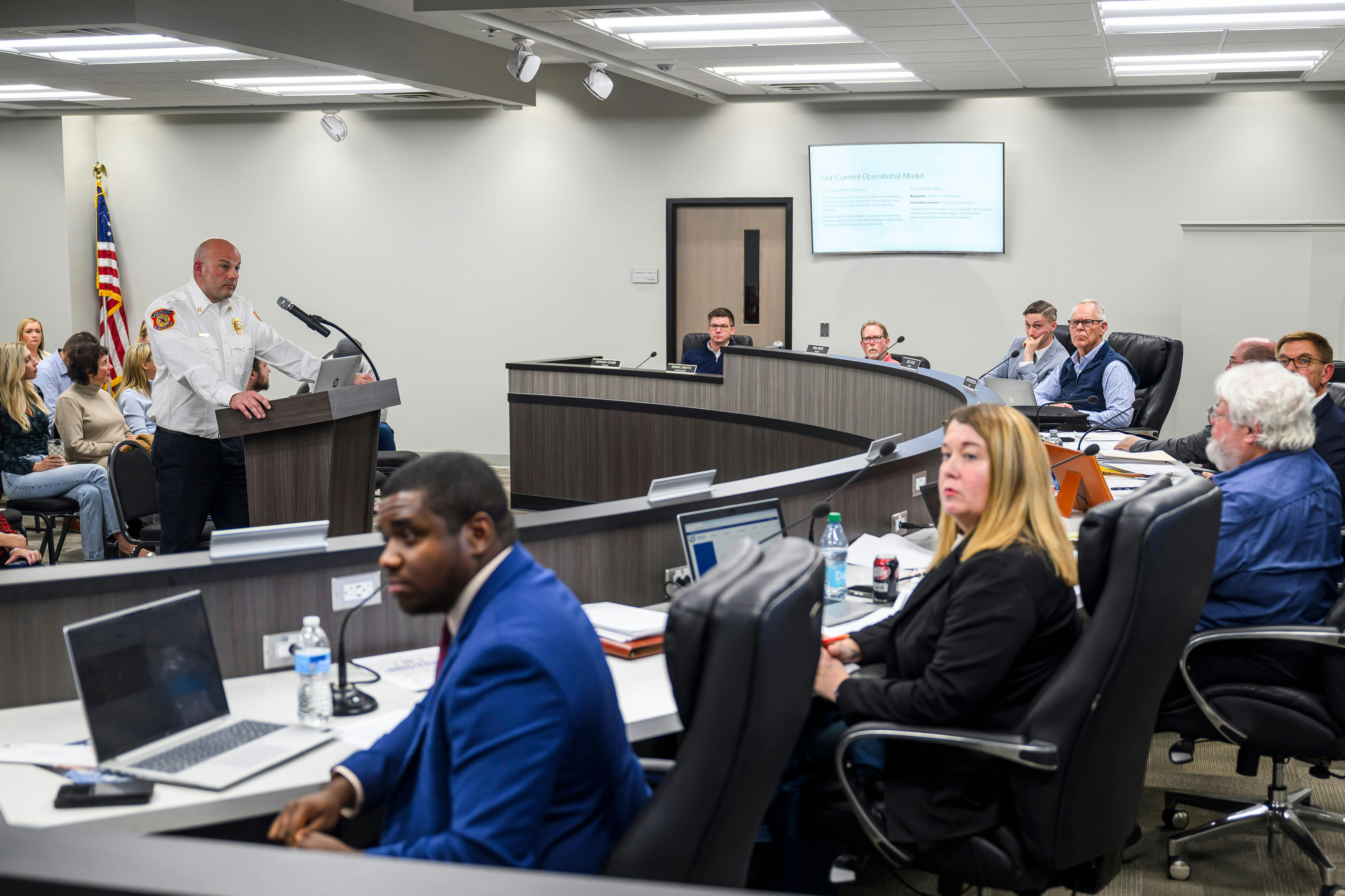 Four Grand Blanc Township firefighters claim that their efforts to advocate for their fire chief led to discriminatory hiring practices, retaliation and obstacles in their pursuit of full-time firefighter positions.