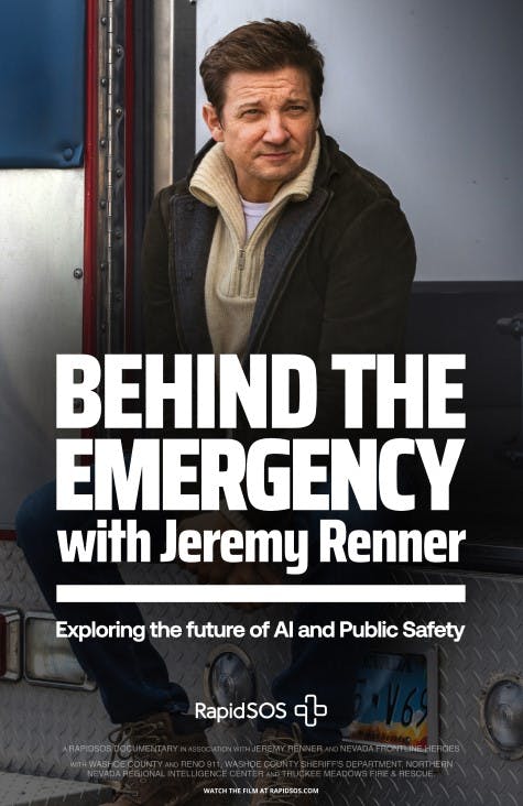 Jeremy Renner Joins RapidSOS as Brand Partner and Investor