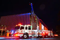 The city of Mesa, AZ, will again join in on the 'Light the Night for Fallen Firefighters Tribute' by illuminating one of its fire engines in red lights. The city of Mesa, AZ, will again join in on the 'Light the Night for Fallen Firefighters Tribute' by illuminating one of its fire engines in red lights.