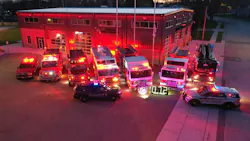 In the past, the Chilton, WI, Fire Department lined up its apparatus to join the tribute for fallen firefighters and their families. In the past, the Chilton, WI, Fire Department lined up its apparatus to join the tribute for fallen firefighters and their families.