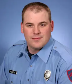 Christopher “Brian” Hunton died on April 25, 2005, when he fell from a moving ladder truck because he wasn’t wearing his seatbelt while he was donning his SCBA to save a few seconds, despite the Amarillo, TX, Fire Department’s (AFD) policy requiring it. Christopher “Brian” Hunton died on April 25, 2005, when he fell from a moving ladder truck because he wasn’t wearing his seatbelt while he was donning his SCBA to save a few seconds, despite the Amarillo, TX, Fire Department’s (AFD) policy requiring it.