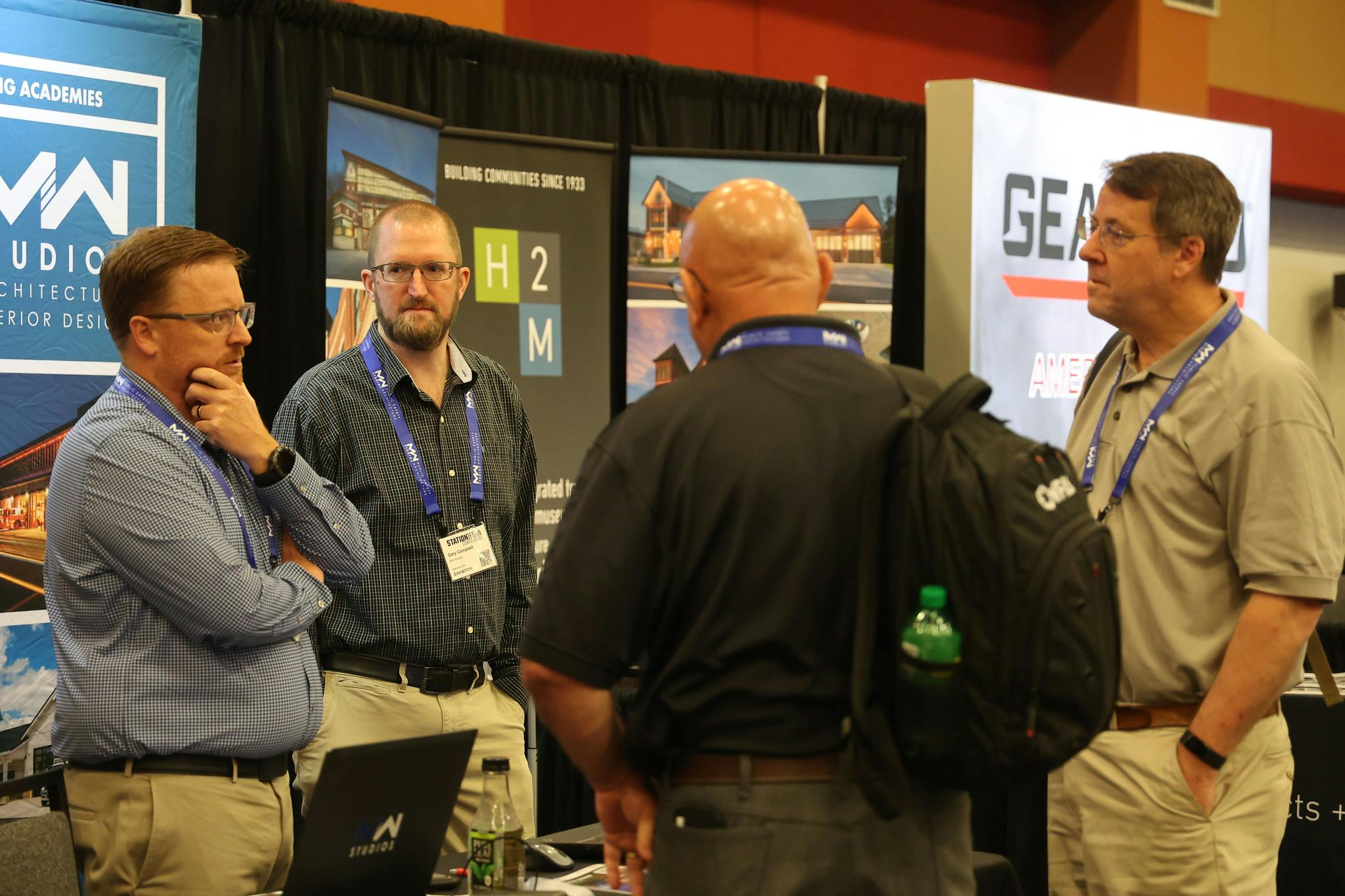 Three key elements of the Station Design Conference include education, networking, and resource gathering from exhibitors.