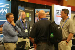 Three key elements of the Station Design Conference include education, networking, and resource gathering from exhibitors.