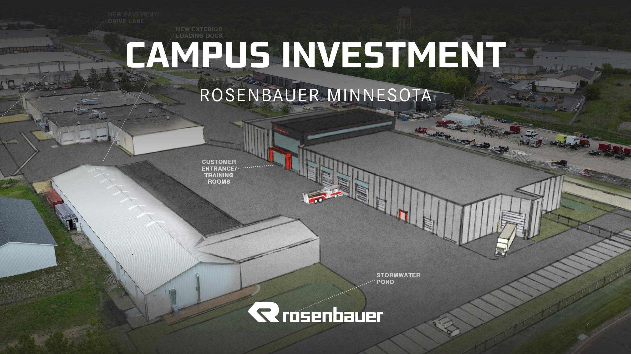 Rosenbauer America Invests $25 Million to Wyoming, MN, Campus