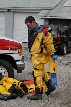 The officer for a water rescue carries the heaviest mental load. This includes sizing up rapidly, deciding whether to commit a rescuer, managing risk-versus-benefit, communicating with dispatch, monitoring conditions, tracking rescuers, and determining when the incident transitions to recovery from rescue. The officer for a water rescue carries the heaviest mental load. This includes sizing up rapidly, deciding whether to commit a rescuer, managing risk-versus-benefit, communicating with dispatch, monitoring conditions, tracking rescuers, and determining when the incident transitions to recovery from rescue.