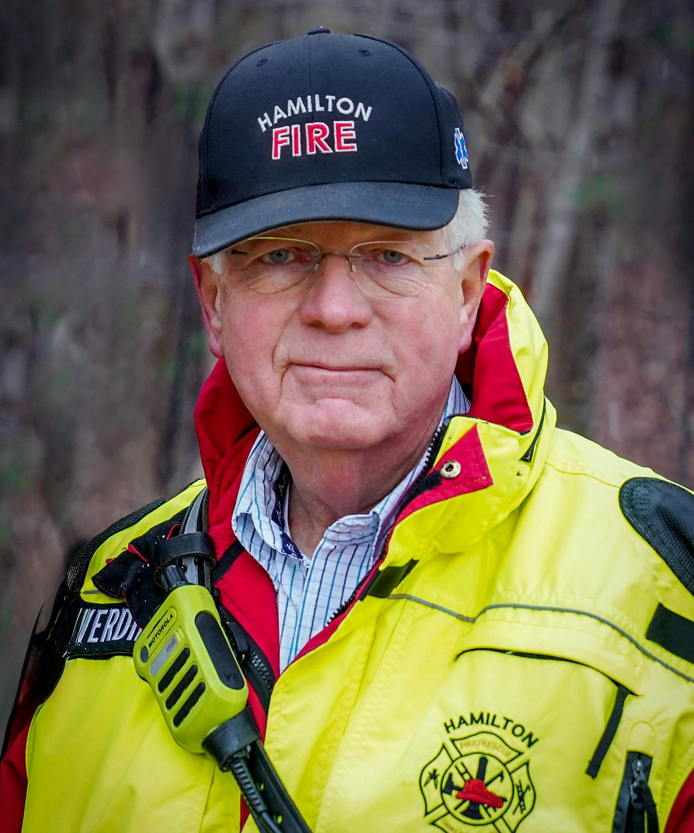 Hamilton Fire Chief David Haverdink led the department for the majority of his 51 years.