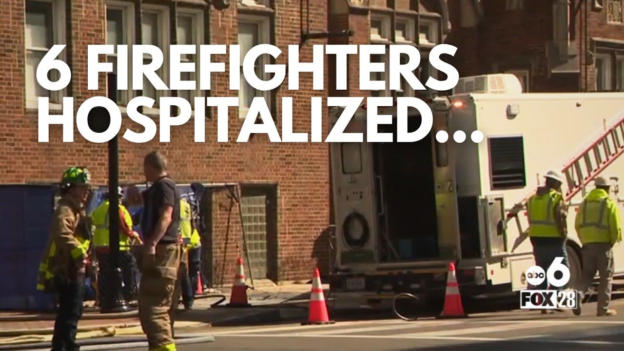 Six Columbus, OH Firefighters Seek Smoke Inhalation Treatment