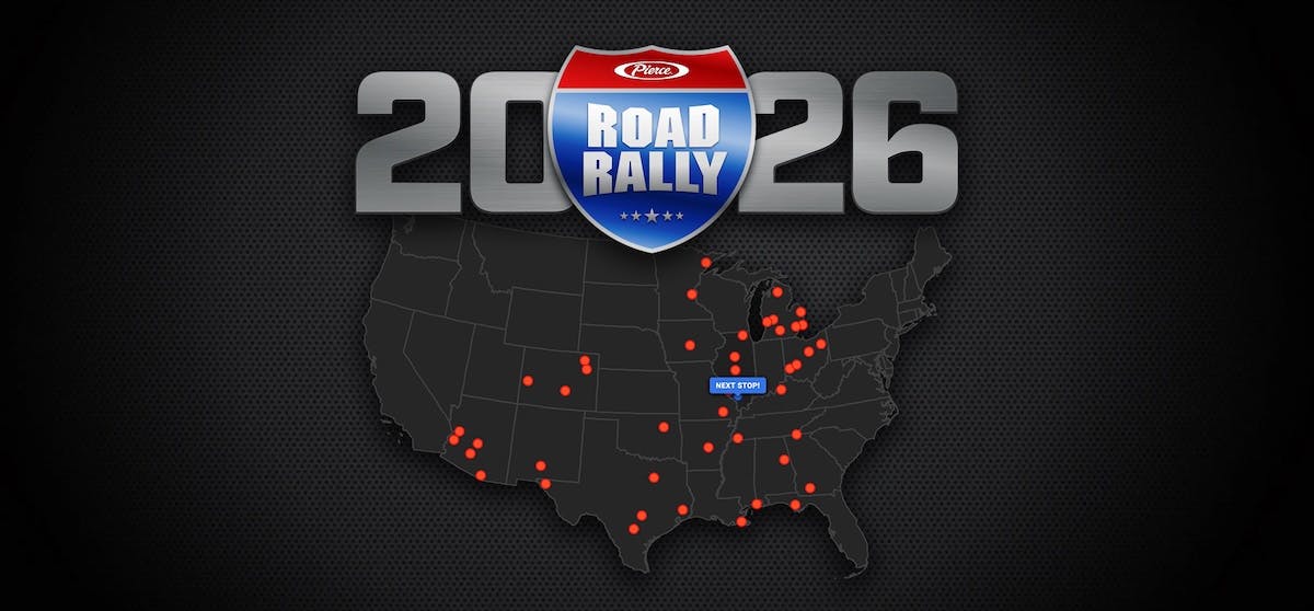 Pierce Manufacturing to Begin 2026 Road Rally