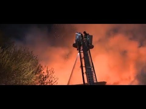 Fire Rips Through Historic Queens Church