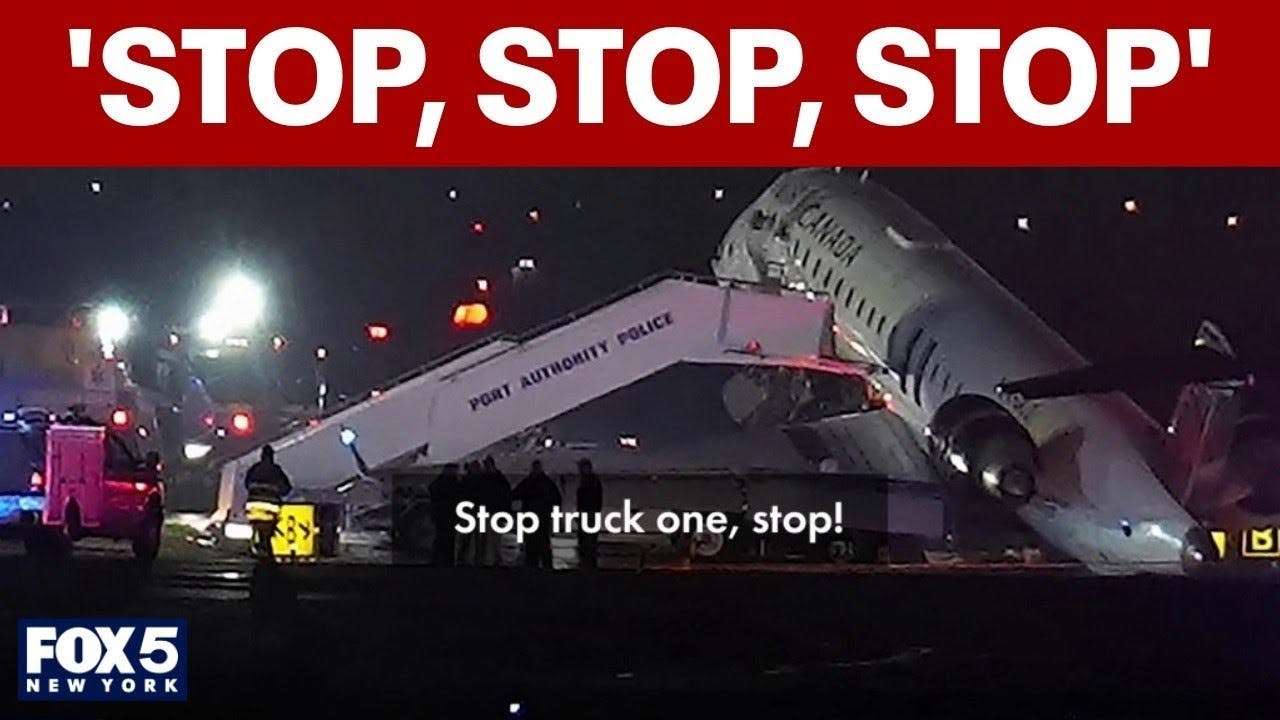 NTSB: Crew Member in ARFF Rig Heard 'Stop' Warning Before Crash on LaGuardia Runway