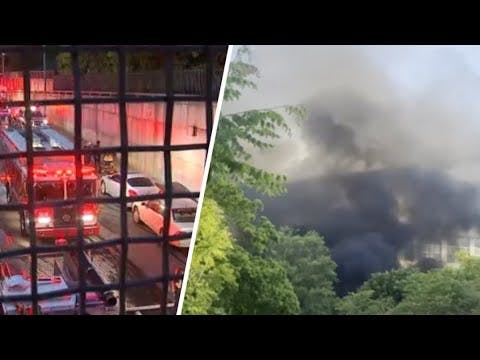 Metrobus Fire Sends Smoke over Nation's Capital