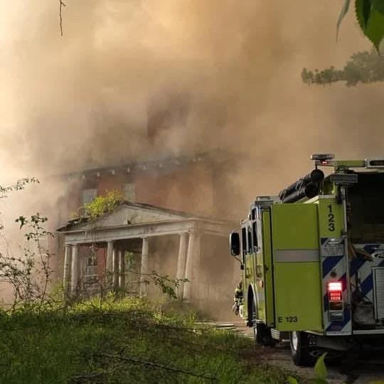 Fires Deliberately Set in Shuttered Historic State Hospital Buildings in Sykesville, MD