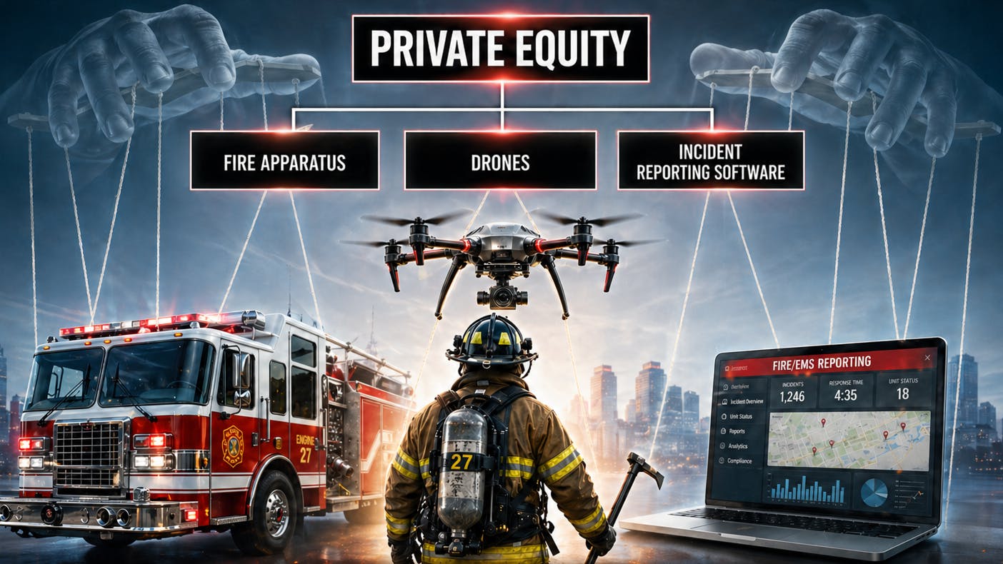 firefighter facing challenges to procuring apparatus drones software