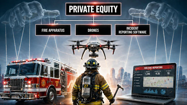 firefighter facing challenges to procuring apparatus drones software