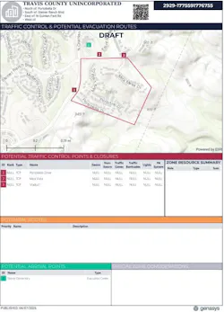Genasys provides rapid evacuation planning by analyzing GIS data to identify at-risk populations, shelters and routes in real time. Genasys provides rapid evacuation planning by analyzing GIS data to identify at-risk populations, shelters and routes in real time.