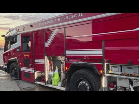 Just Released Man Steals Electric Rig from Boulder Fire Rescue