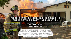 Firefighter On-the-Job Exposure & Presumptive Health Legislation Firefighter On-the-Job Exposure & Presumptive Health Legislation
