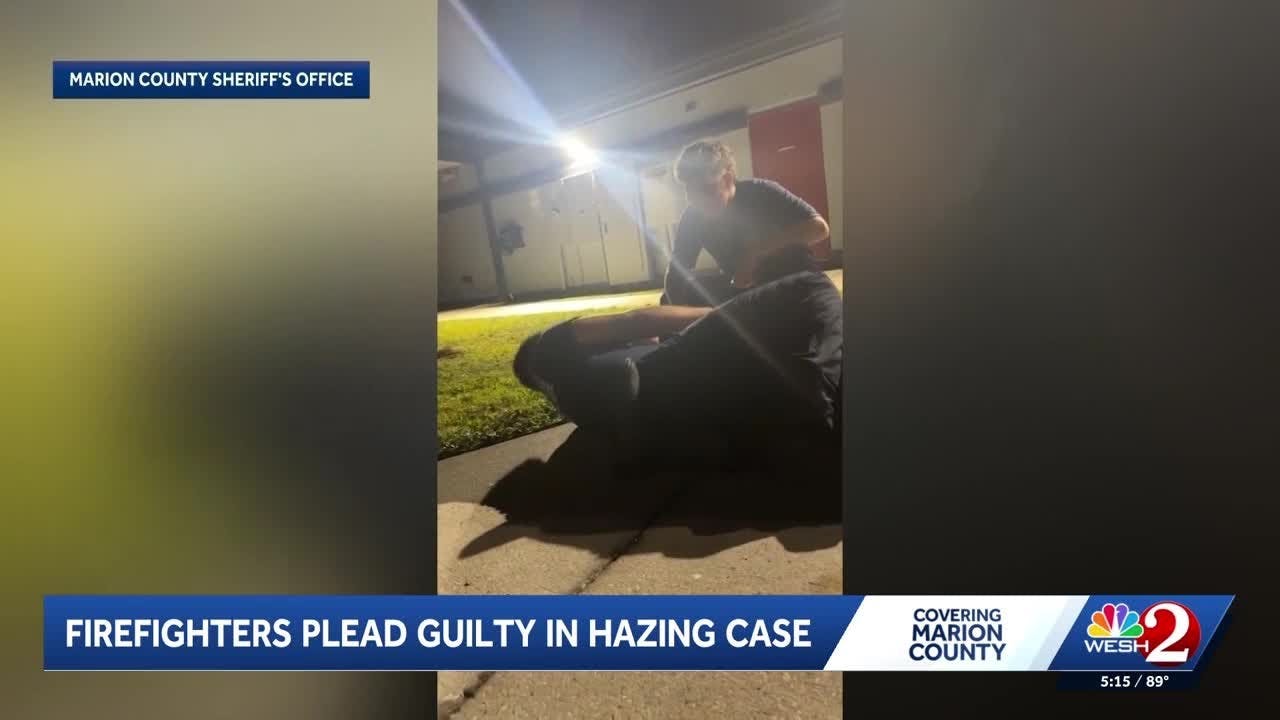 Marion County firefighters change pleas in hazing incident involving rookie co-worker