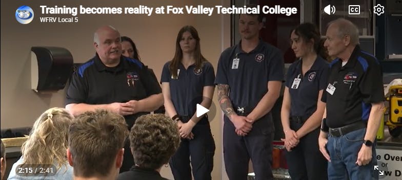 Appleton, WI, EMT Students Save Instructor During Role Play
