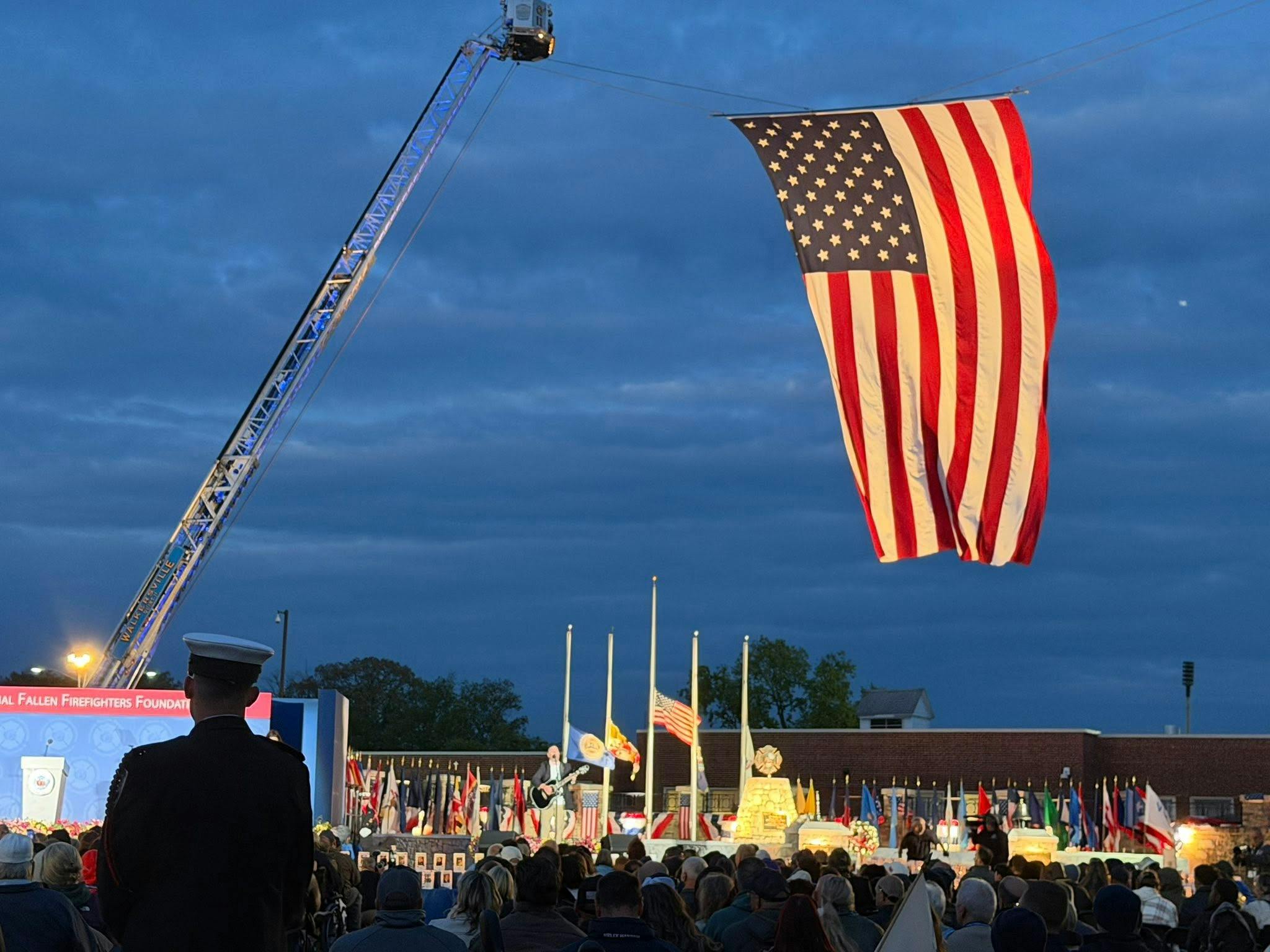 Nation Pauses to Remember 204 Fallen Firefighters