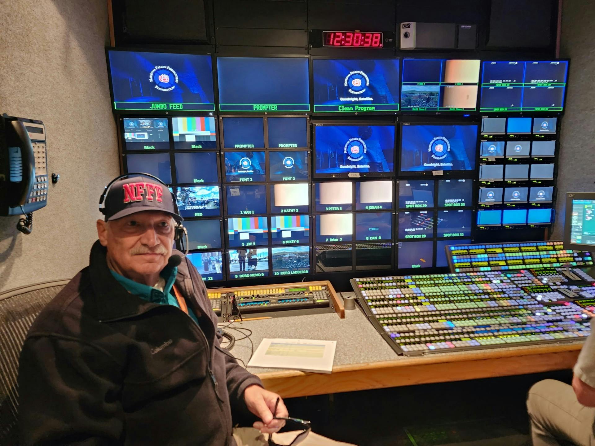 'It's been an honor,' Broadcast Director of National Fallen Firefighter Memorial Service Says