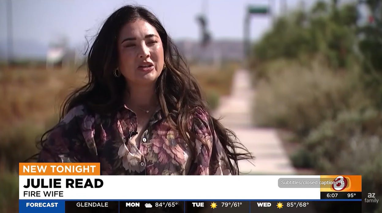 Phoenix Firefighter's Wife Rescues Driver from Crash, Vehicle Fire
