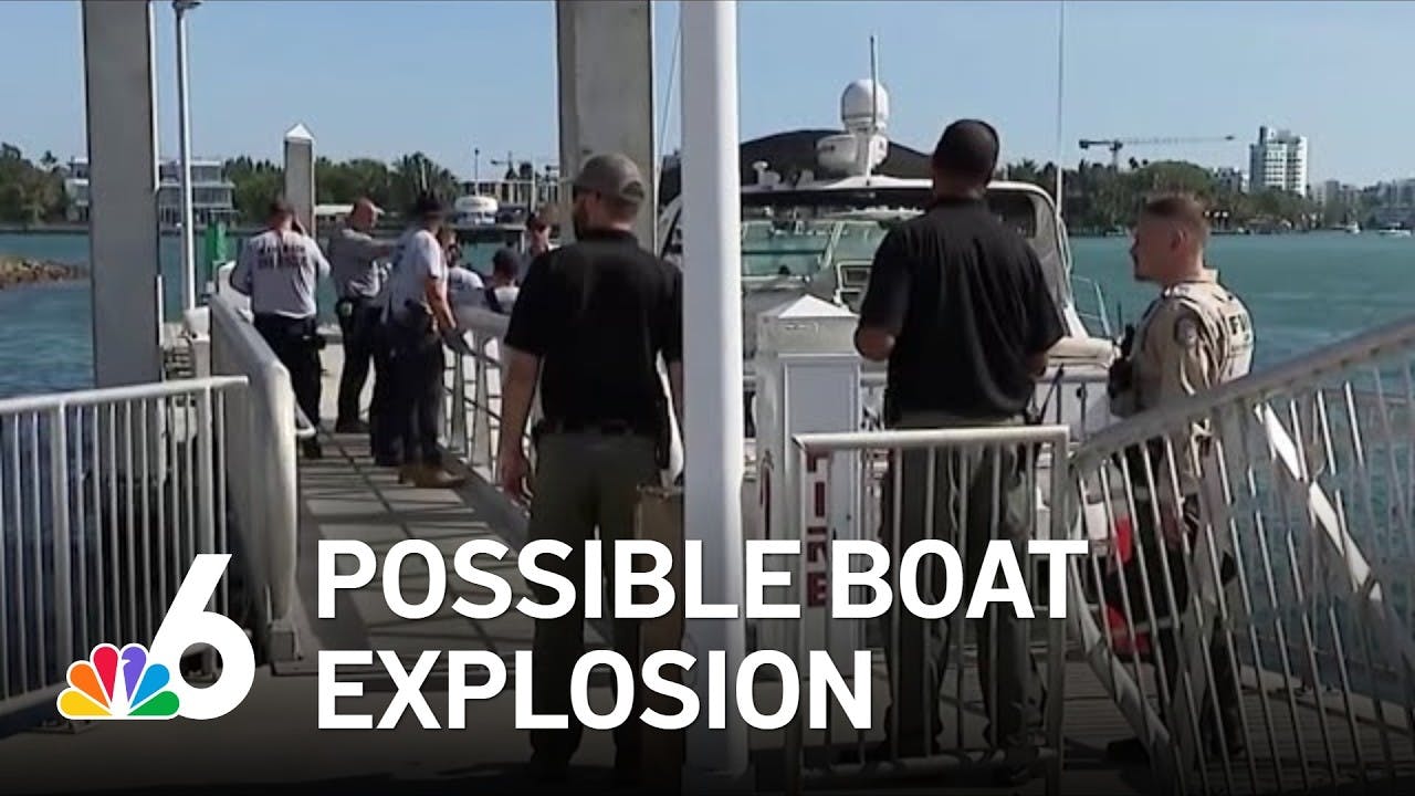 11 people hospitalized after possible boat explosion at Florida Beach, fire rescue says