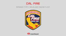 Rosenbauer America, Burton's Fire Awarded Expanded CAL FIRE Contract