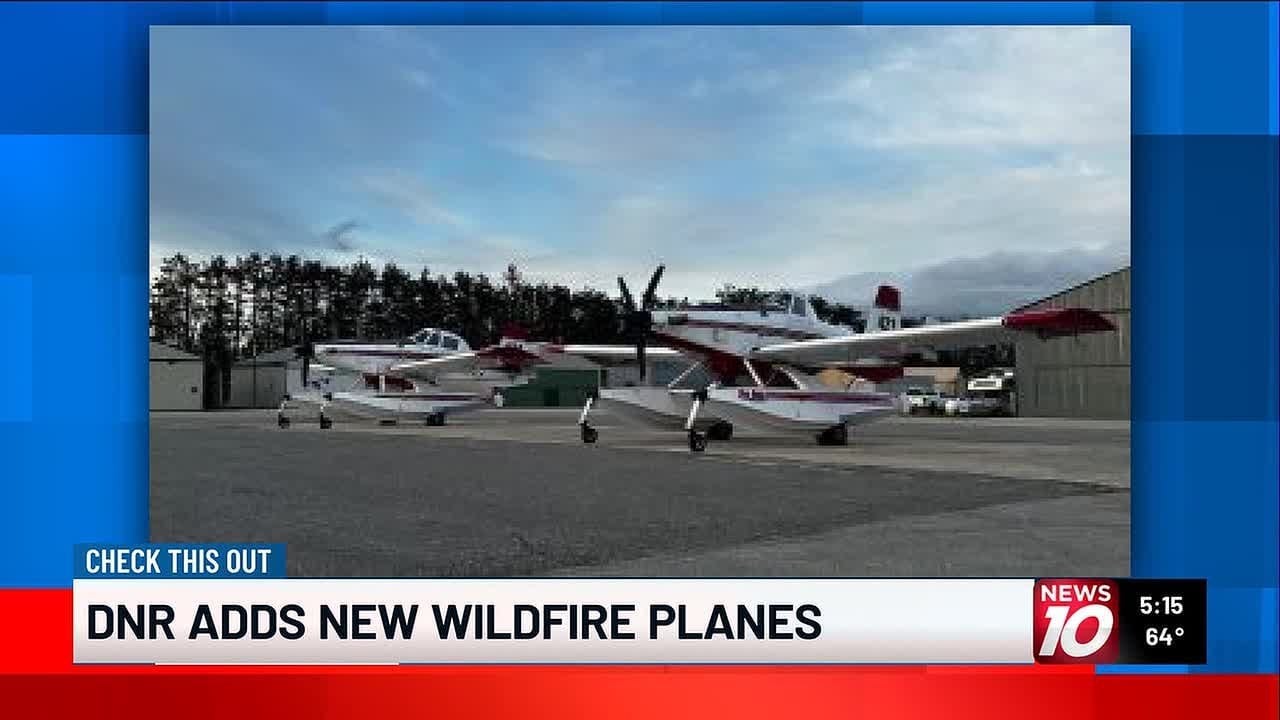 Two Water-Scooping Aircraft Added to MI Wildfire Fleet