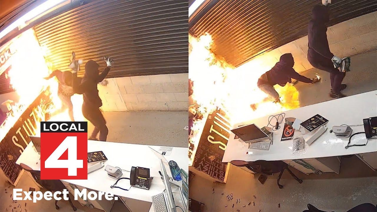 &lsquo;Amateur hour&rsquo;: Arson suspects set themselves on fire trying to torch Monroe cannabis shop