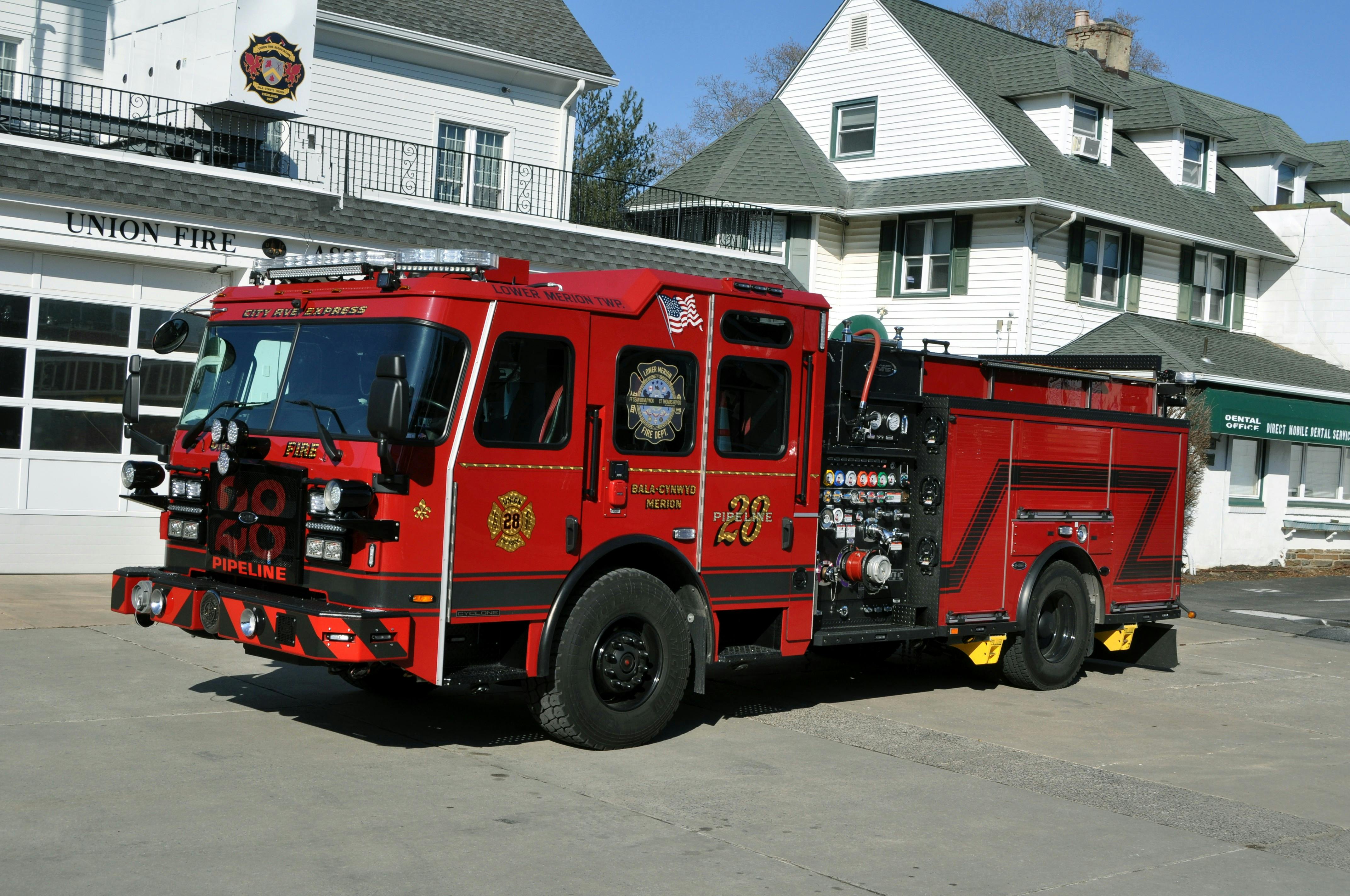 Union Fire Association of Bala Cynwyd in Lower Merion Township, PA, Pumper