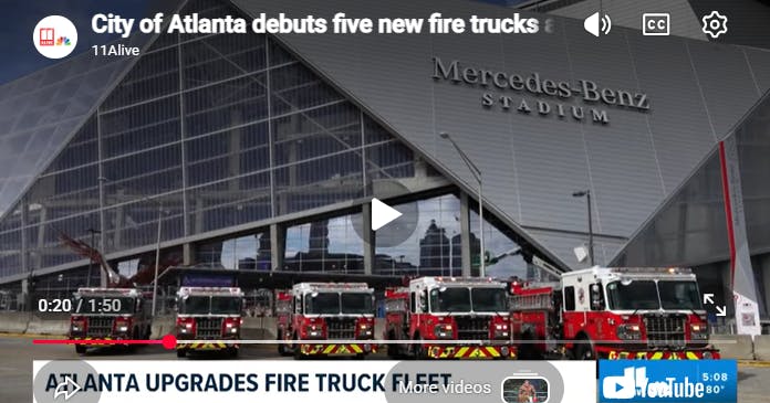 Atlanta's New Pumpers Hit the Streets Soon, Aerial Coming