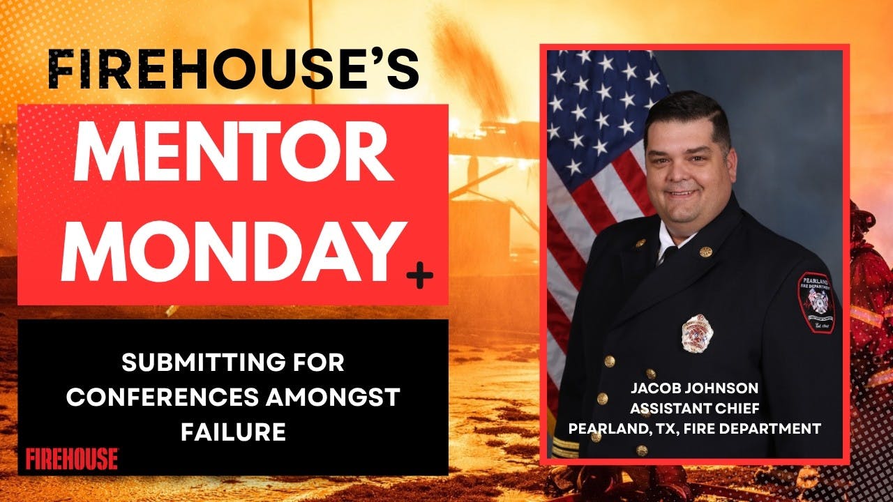 Firehouse's Mentor Monday: Submitting for Conferences Amongst Failure