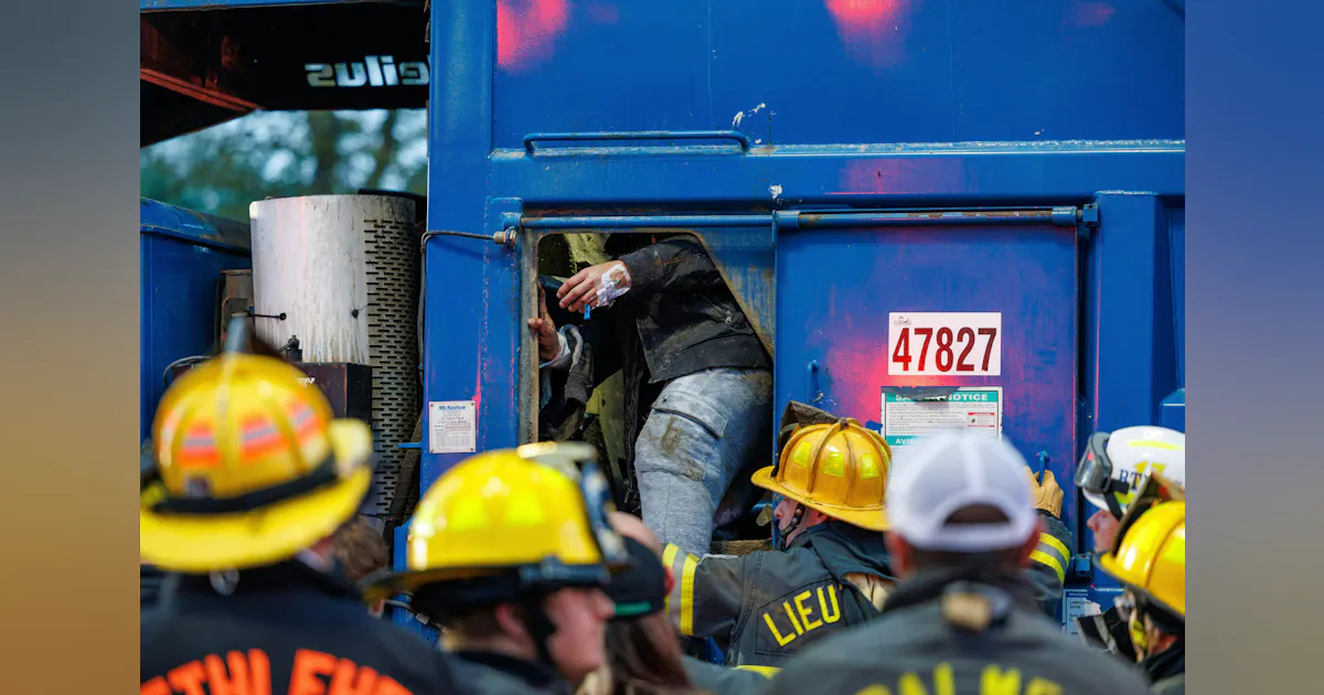 Very Close Call for Dogs, Man Trapped Trash Compactor in Palmer ...