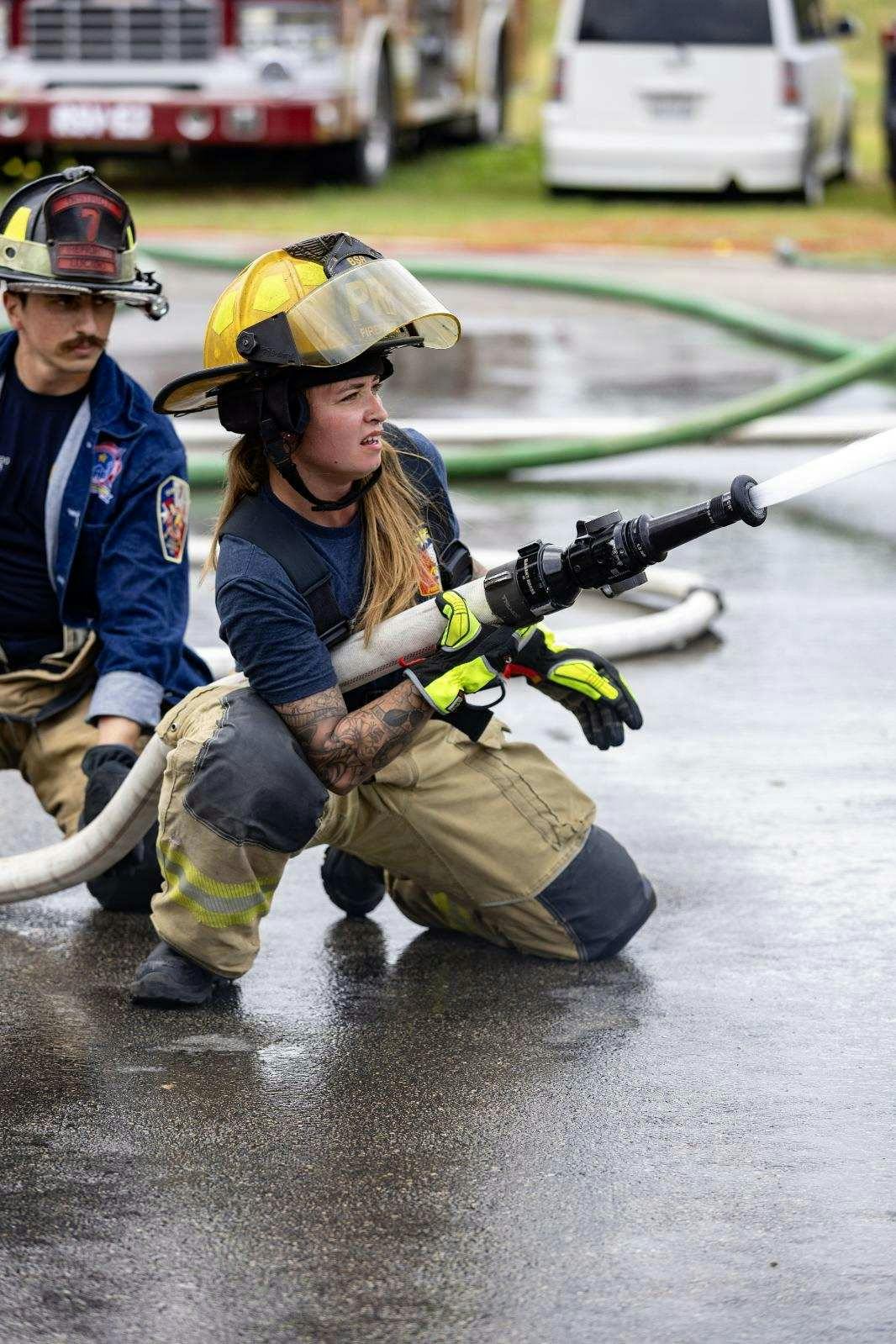 In addition to providing smooth operation with low-pressure nozzles and conformance to NFPA 1960: Standard for Fire Hose Connections, Spray Nozzles, Manufacturer&rsquo;s Design of Fire Department Ground Ladders, Fire Hose, and Powered Rescue Tools, the development of Key Fire Hose&rsquo;s new TRU-ID double-jacketed, rubber-lined attack hose focused on reducing weight to supply a hose for high-rise operations. For easy identification, the hose comes in eight colors.