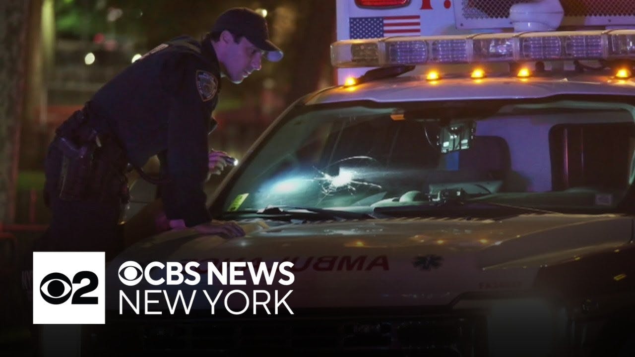 Ambulance hit by bullets in the Bronx sends 2 EMS workers and teen to hospital