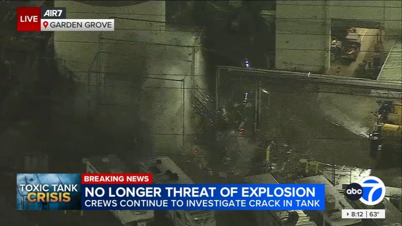 Threat of Explosion at Garden Grove, CA, MMA Tank Eliminated, Officials Say