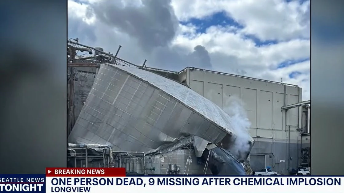 One Dead, Nine Missing in Longview, WA, Chemical Implosion