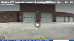 Clairton, PA, Fire Department Treasurer Accused of Using Funds for His Own