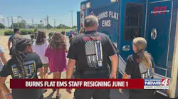 Burns Flat EMS staff resigning June 1