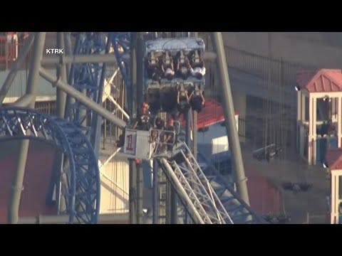 Students Rescued from Stalled Roller Coaster in Galveston