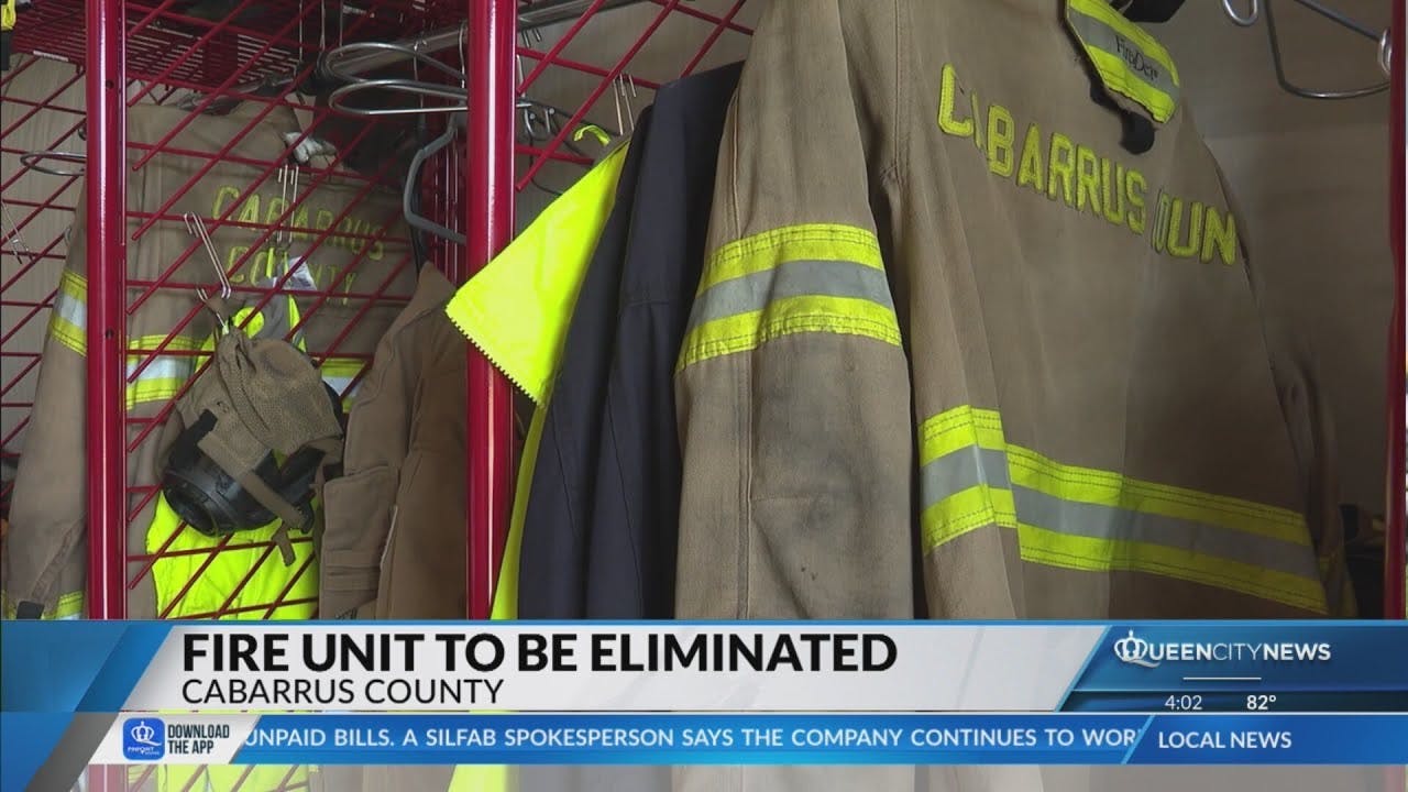 Sixteen Cabarrus County, NC Firefighter Facing Termination