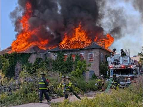 Inferno at Former Hudson River Psych Center