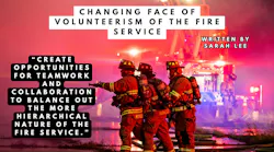 Changing Face of Volunteerism of the Fire Service image Changing Face of Volunteerism of the Fire Service